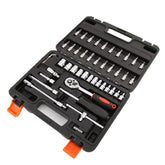 46 Piece Socket Set | Ratchet Wrench Set | Socket Wrench Kit | Car Repair Tool Set | Automotive Socket Set | DIY Wrench Set | Ratchet Socket Kit | Mechanical Tool Set | Household Repair Tools | Multi Piece Tool Kit