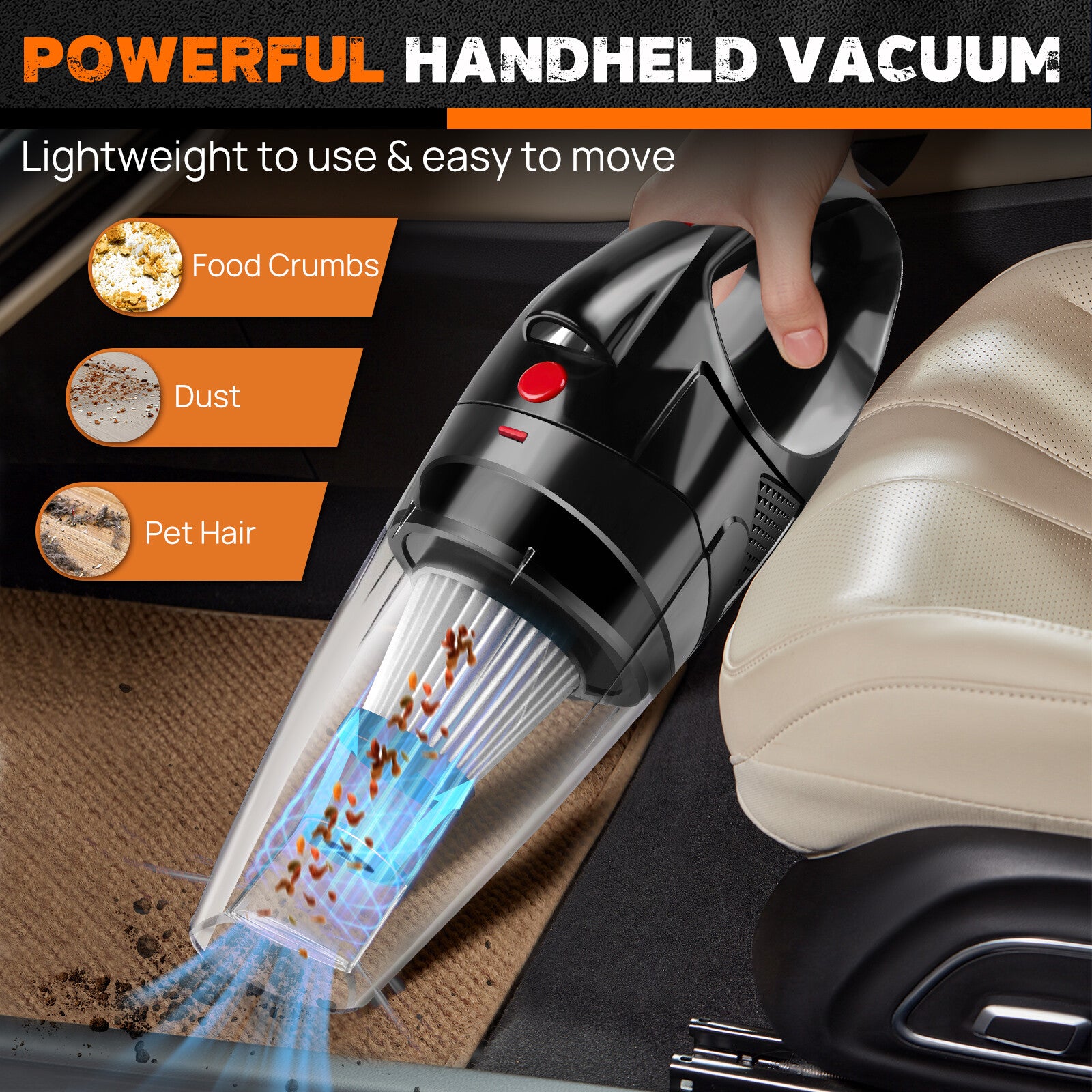 Mini Cordless Handheld Vacuum Cleaner