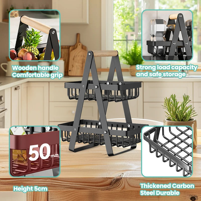 2-Tier Fruit Basket