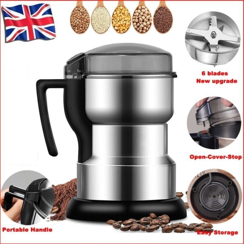 300W Coffee Grinder | Electric Coffee Grinder | Bean Grinder Machine | Spice Grinder | Nut Grinder | Coffee Bean Grinder | Electric Spice Mill | Kitchen Grinder Machine | Multifunction Grinder | Coffee Grinding Machine