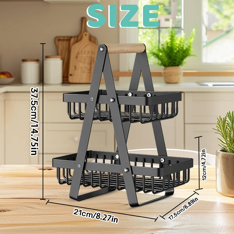2-Tier Fruit Basket