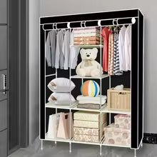 Canvas Wardrobe Clothes Closet Organizer