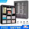 Canvas Wardrobe Clothes Closet Organizer