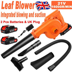 Cordless Leaf Blower | Leaf Blower Vacuum | Electric Leaf Blower | Cordless Garden Vacuum | Leaf Cleaning Tool | Garden Debris Blower | Portable Leaf Blower | Outdoor Cleaning Tool | 2 in 1 Leaf Blower | Cordless Yard Cleaner
