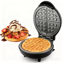 Round Waffle Maker | Electric Waffle Iron | Non Stick Waffle Maker | Homemade Waffle Maker | Electric Waffle Machine | Breakfast Waffle Maker | Compact Waffle Iron | Kitchen Waffle Maker | Non Stick Waffle Iron | Portable Waffle Maker