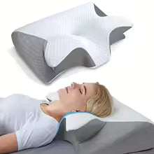 Butterfly Memory Foam Cervical Neck Pillow