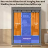 Canvas Wardrobe Clothes Closet Organizer