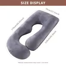 G-Shaped Full Body Pregnancy Pillow
