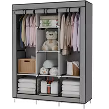 Canvas Wardrobe Clothes Closet Organizer