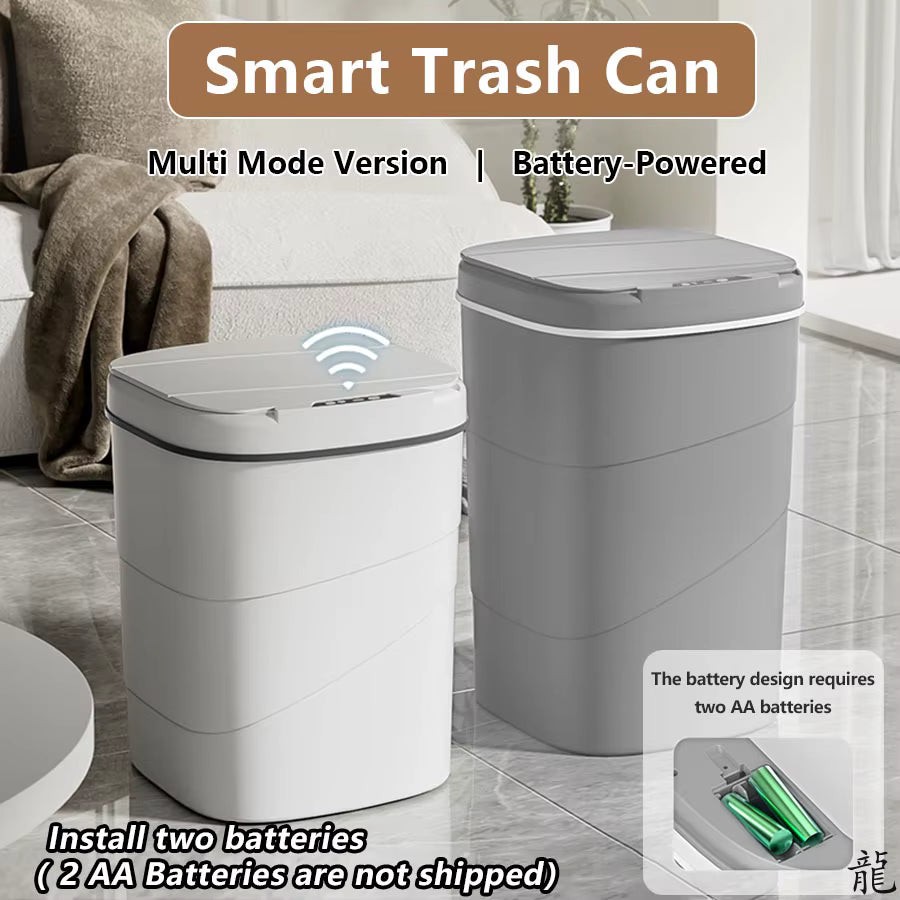 Smart Sensor Touchless Automatic Trash Can