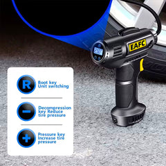 Car Tire Inflator  Wireless Intelligent Digital Display Portable