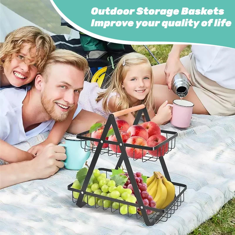 2-Tier Fruit Basket